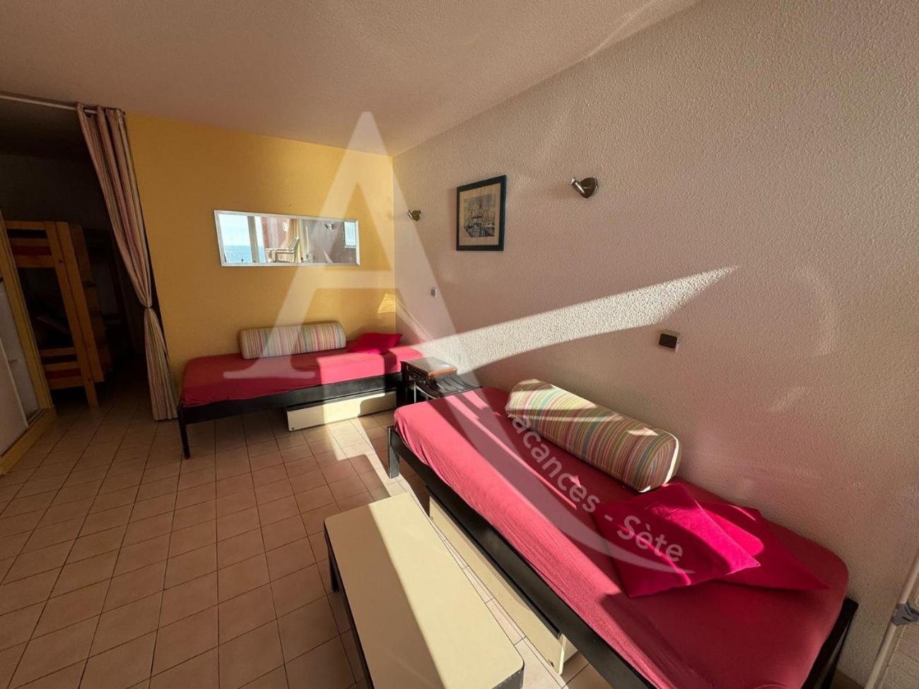 Studio 4 Pers, Pkg, 1Ere Ligne Mer, Piscine, Tennis سُت المظهر الخارجي الصورة