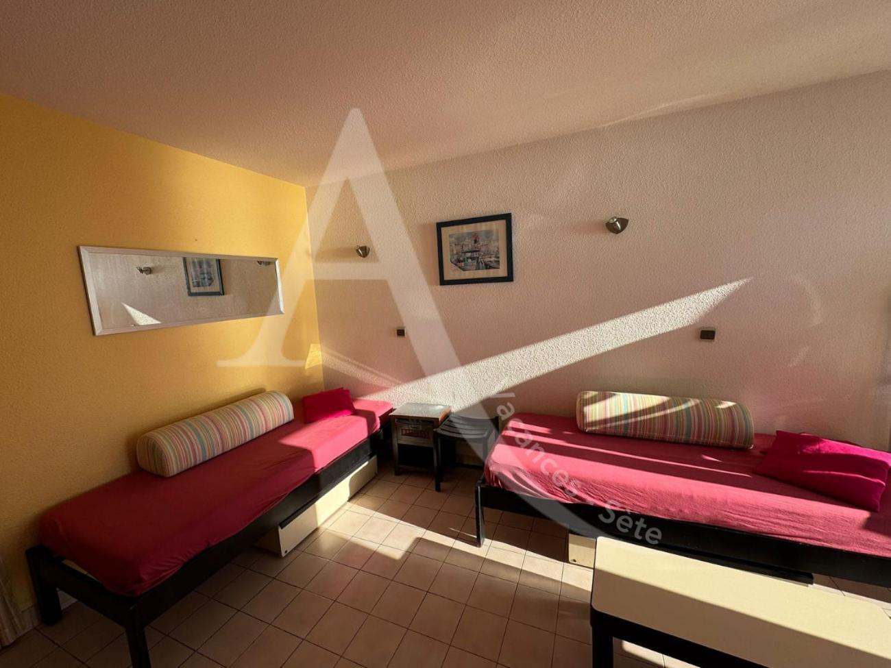 Studio 4 Pers, Pkg, 1Ere Ligne Mer, Piscine, Tennis سُت المظهر الخارجي الصورة