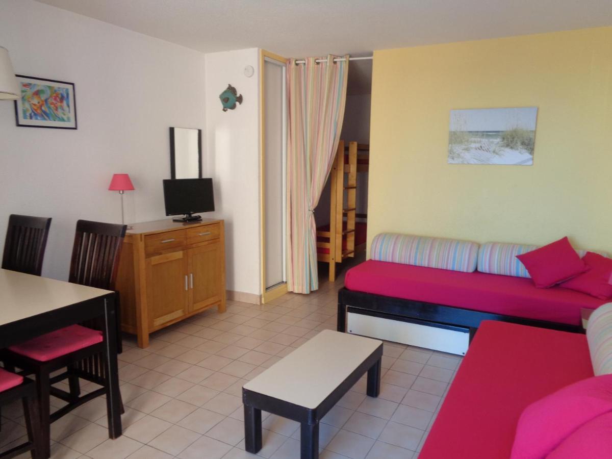 Studio 4 Pers, Pkg, 1Ere Ligne Mer, Piscine, Tennis سُت المظهر الخارجي الصورة