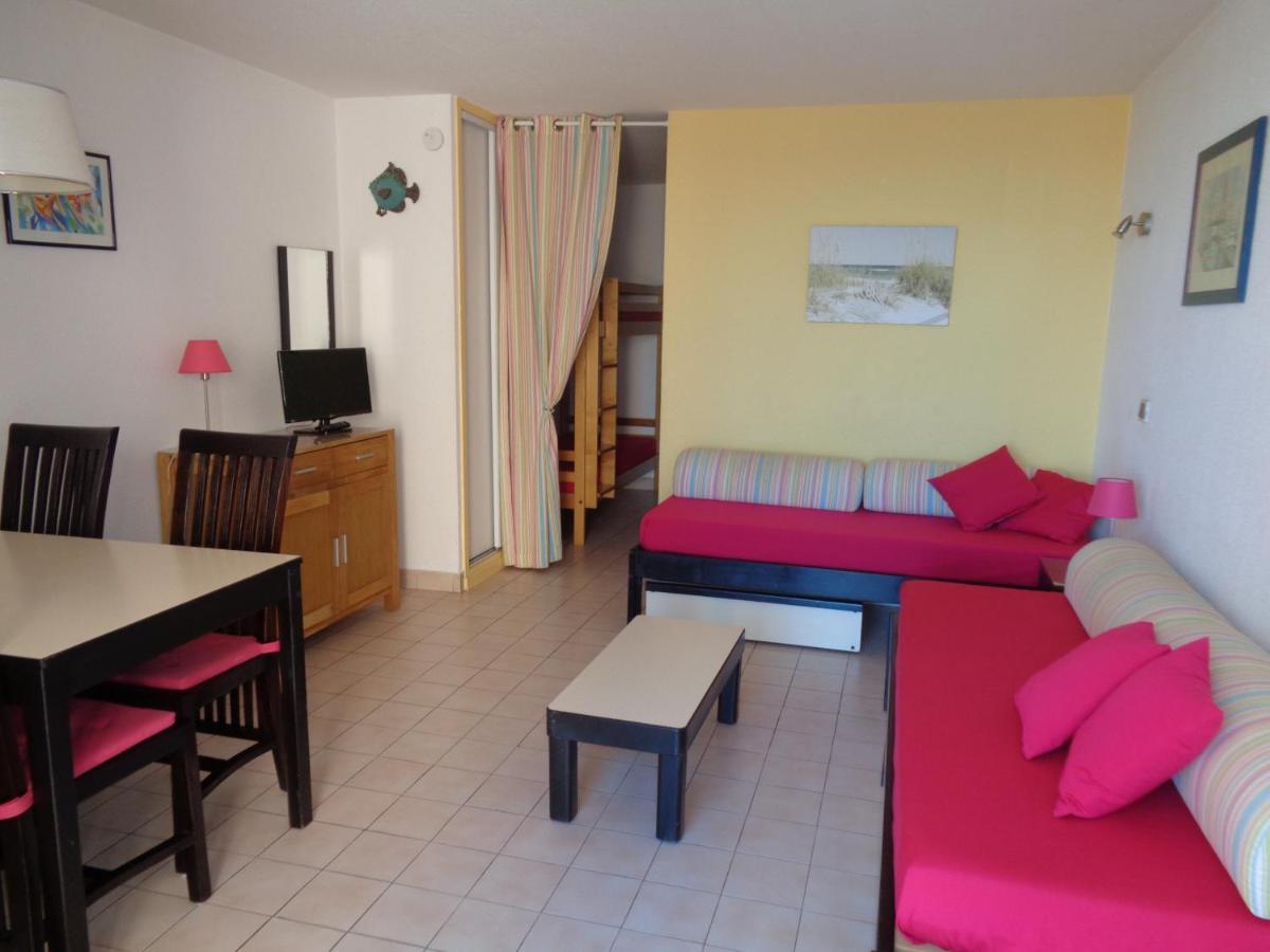 Studio 4 Pers, Pkg, 1Ere Ligne Mer, Piscine, Tennis سُت المظهر الخارجي الصورة